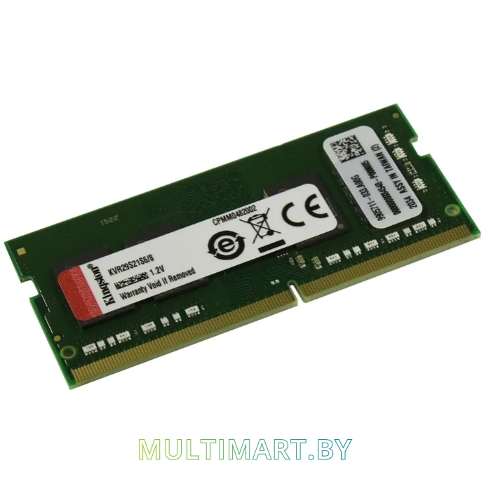 Оперативная память Kingston 8GB DDR4 SODIMM PC4-23400 (KVR29S21S6/8)